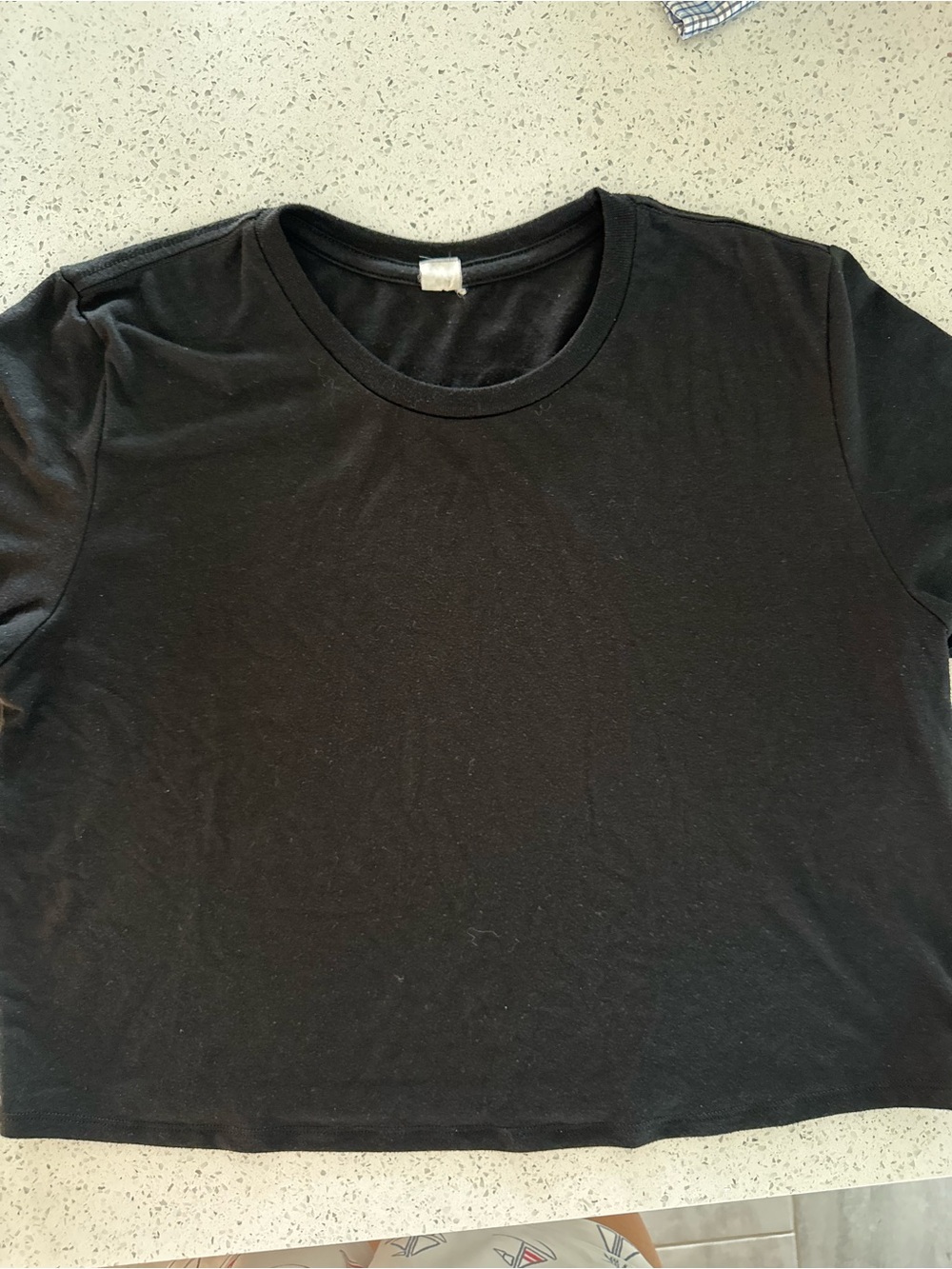 Alo yoga boxy crop tee